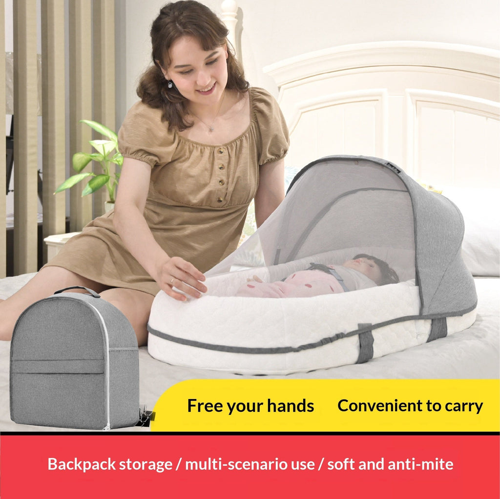Portable Multifunctional Foldable Baby Crib