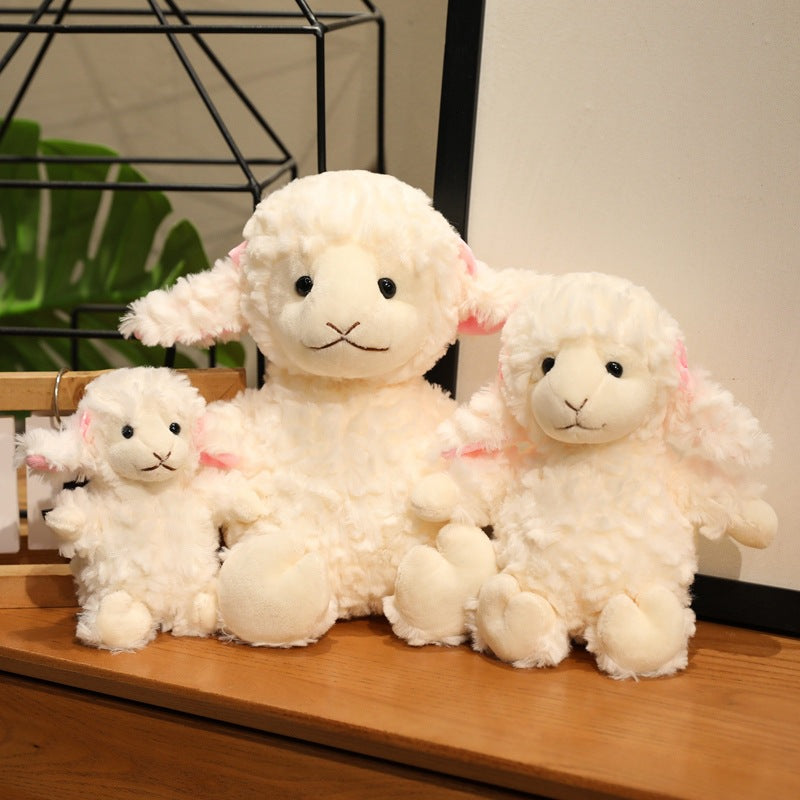 Comfort Doll Curly Wool Sheep Plush Toy