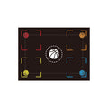 Basketball Training Mat Indoor Step Positioning Step Point Control Ball Step Mat Indoor Ball Control Training Dribbling Drill Thickening