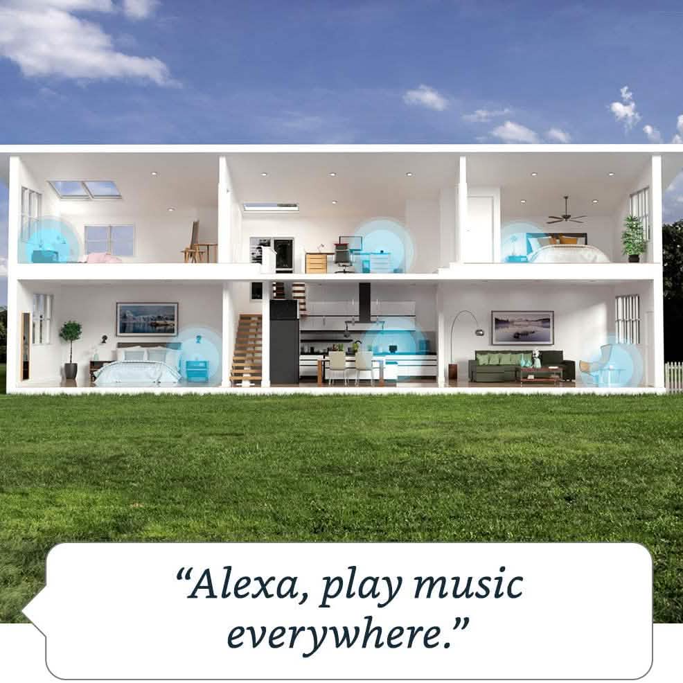 Amazon Echo Dot 4th Gen Smart speaker with clock and Alexa