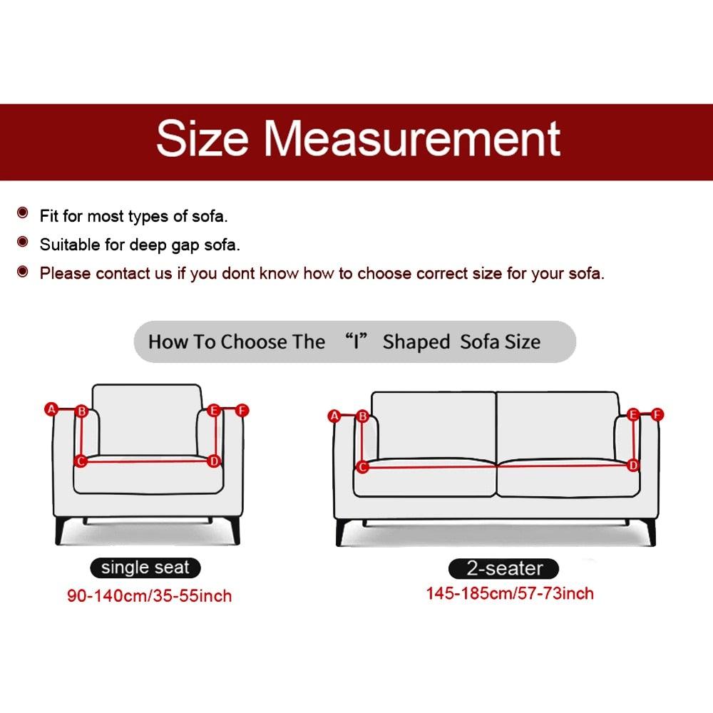 Elastic Solid Color Sofa Cover Spandex Modern All-inclusive Sofa SlipCover for living Room Stretch Couch Covers 1/2/3/4 Seater Sofa Cover Furniture Protector Couch Soft with Elastic Bottom Anti-Slip Foam Kids