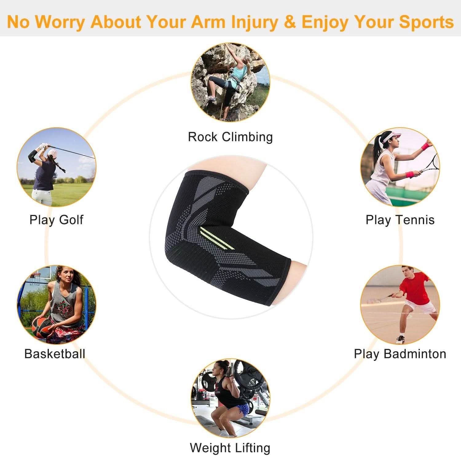 Elbow Support Brace Compression