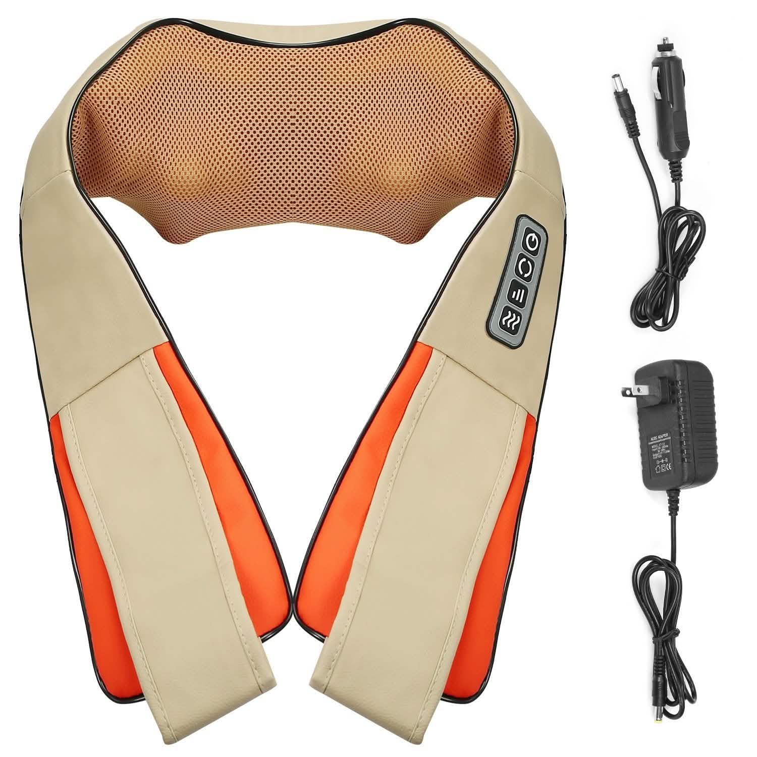 Electric Back Massage Cape with Heat Deep Tissue 3D Kneading Massage