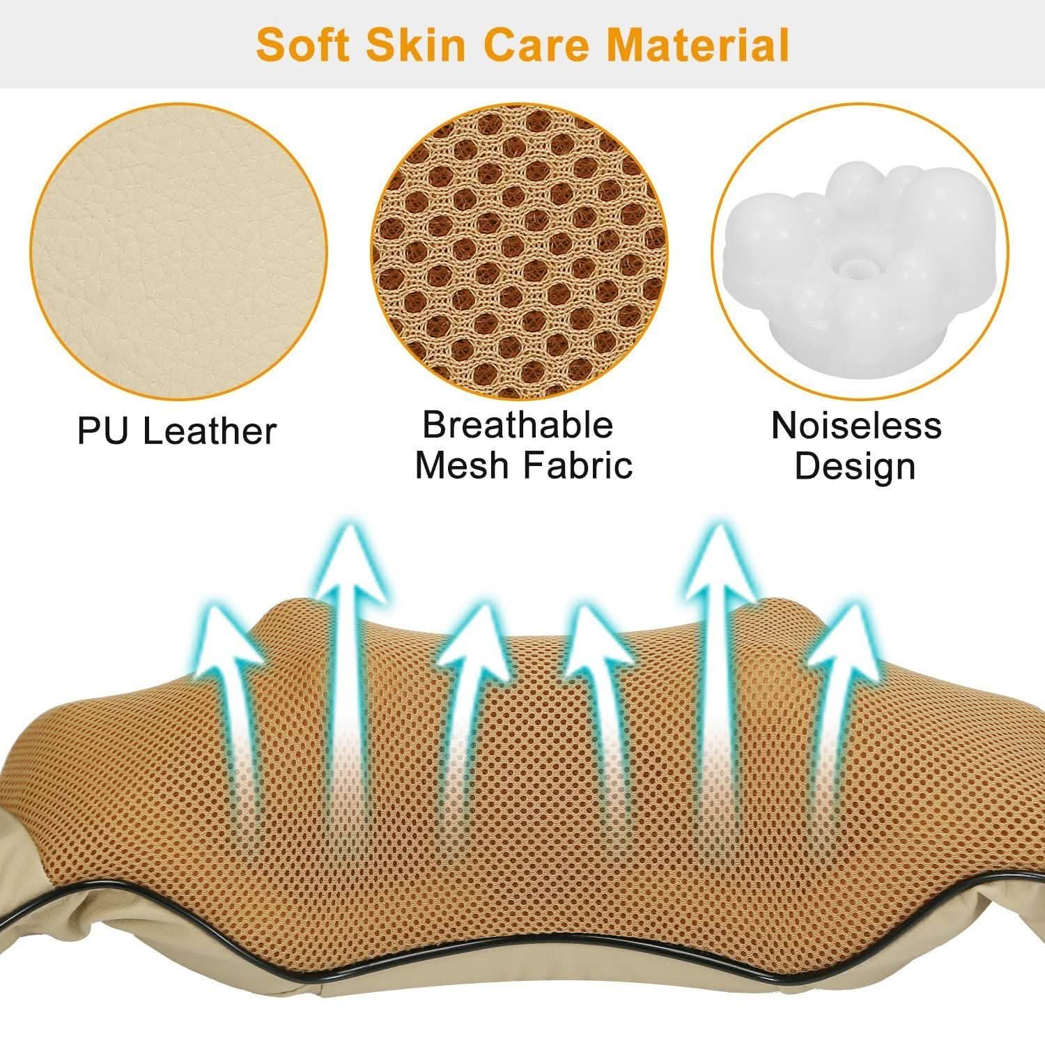 Electric Back Massage Cape with Heat Deep Tissue 3D Kneading Massage