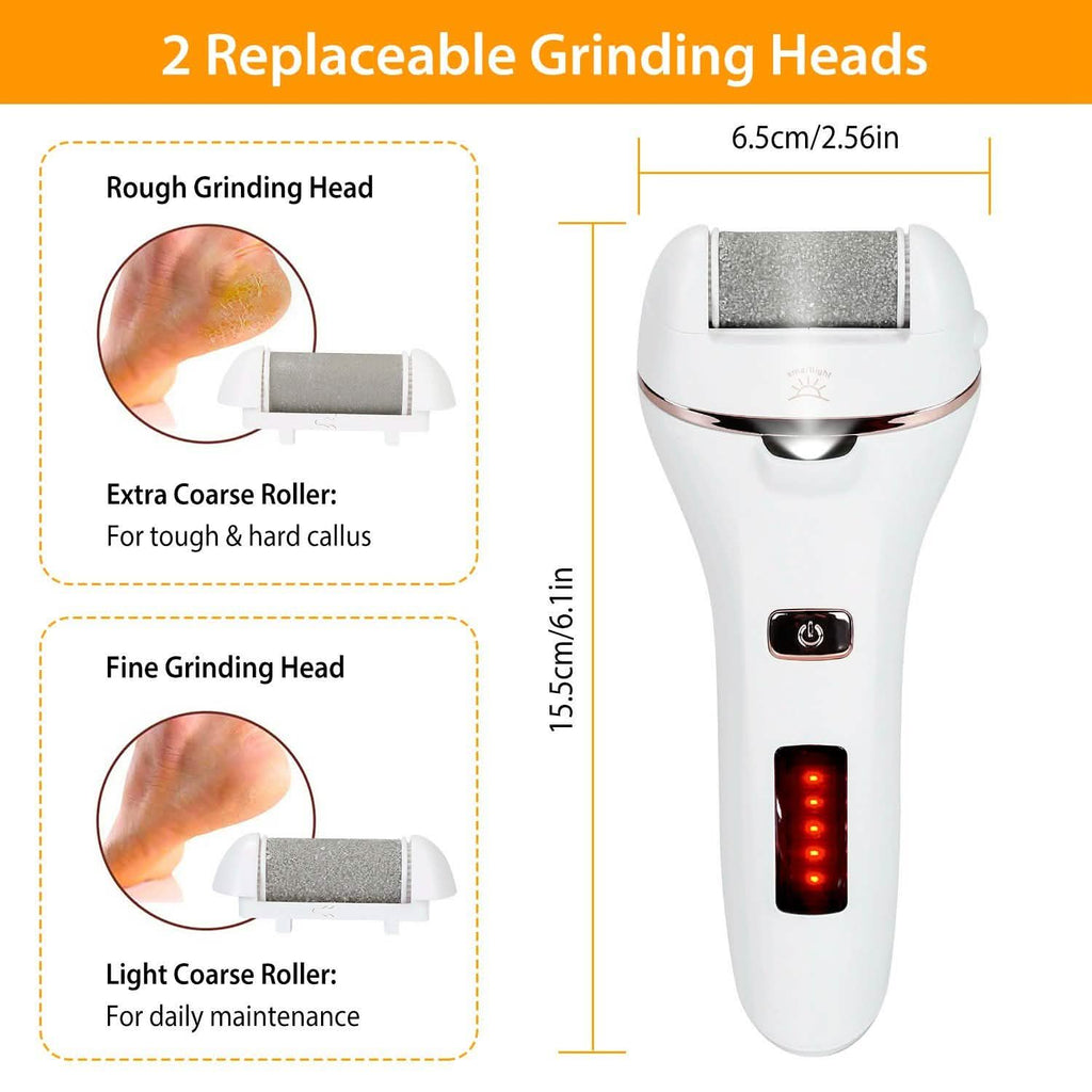 Electric Callus Remover USB Rechargeable Foot Scrubber