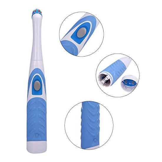Electric Cleaning Brush with Household All Purpose 4 Brush Heads