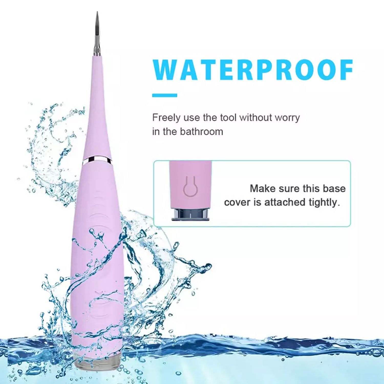 Electric Dental Scaler Tartar Calculus Plaque Tooth Stains Remover Tool