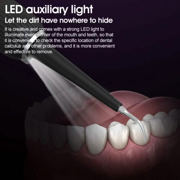 Electric Dental Scaler Vibration Tooth Calculus Remover