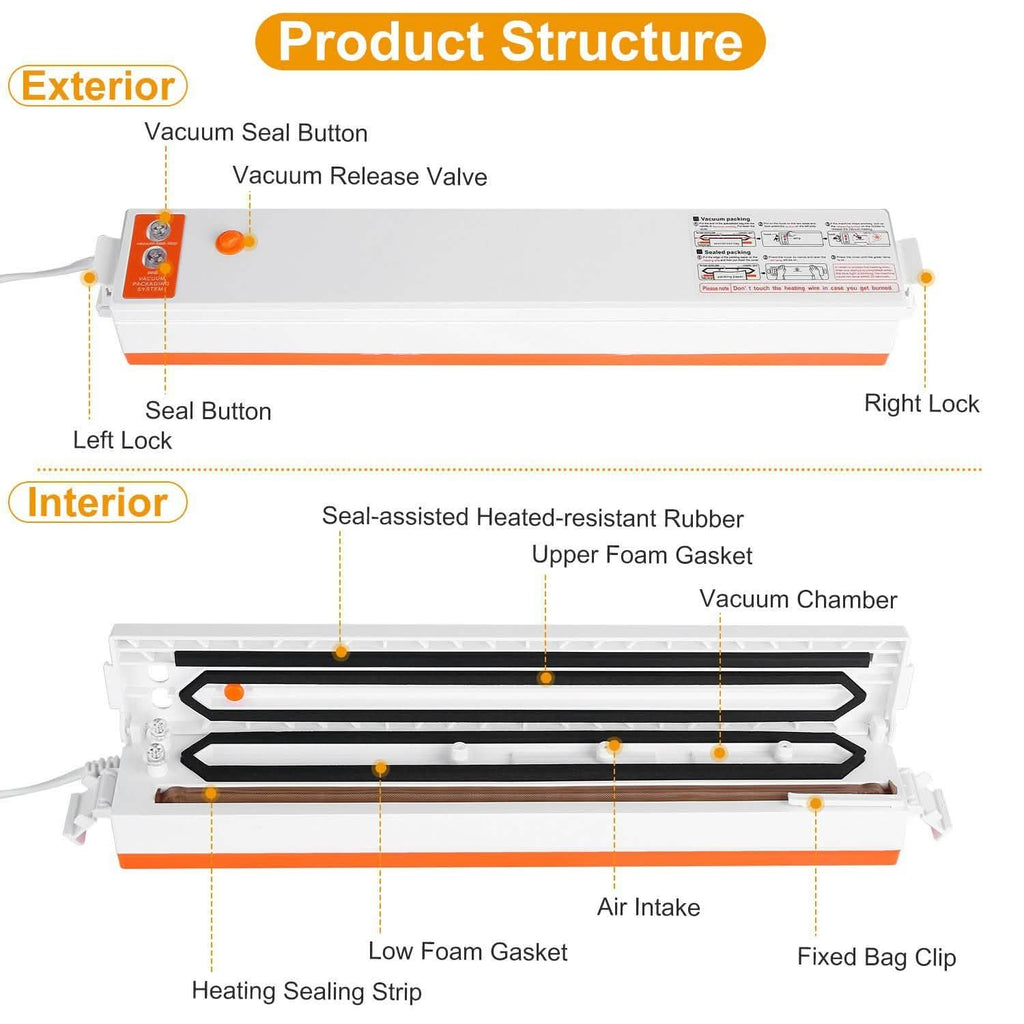 Electric Food Vacuum Sealer Machine