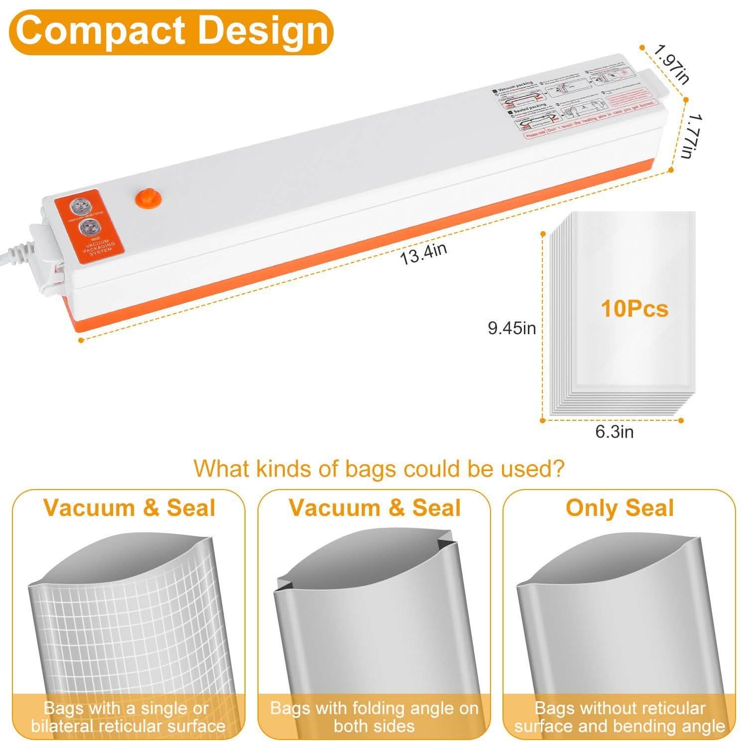Electric Food Vacuum Sealer Machine
