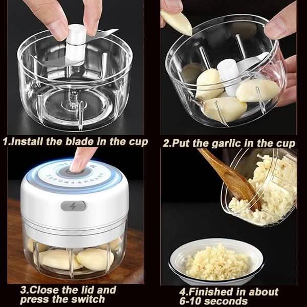 Electric Garlic Mini Crusher