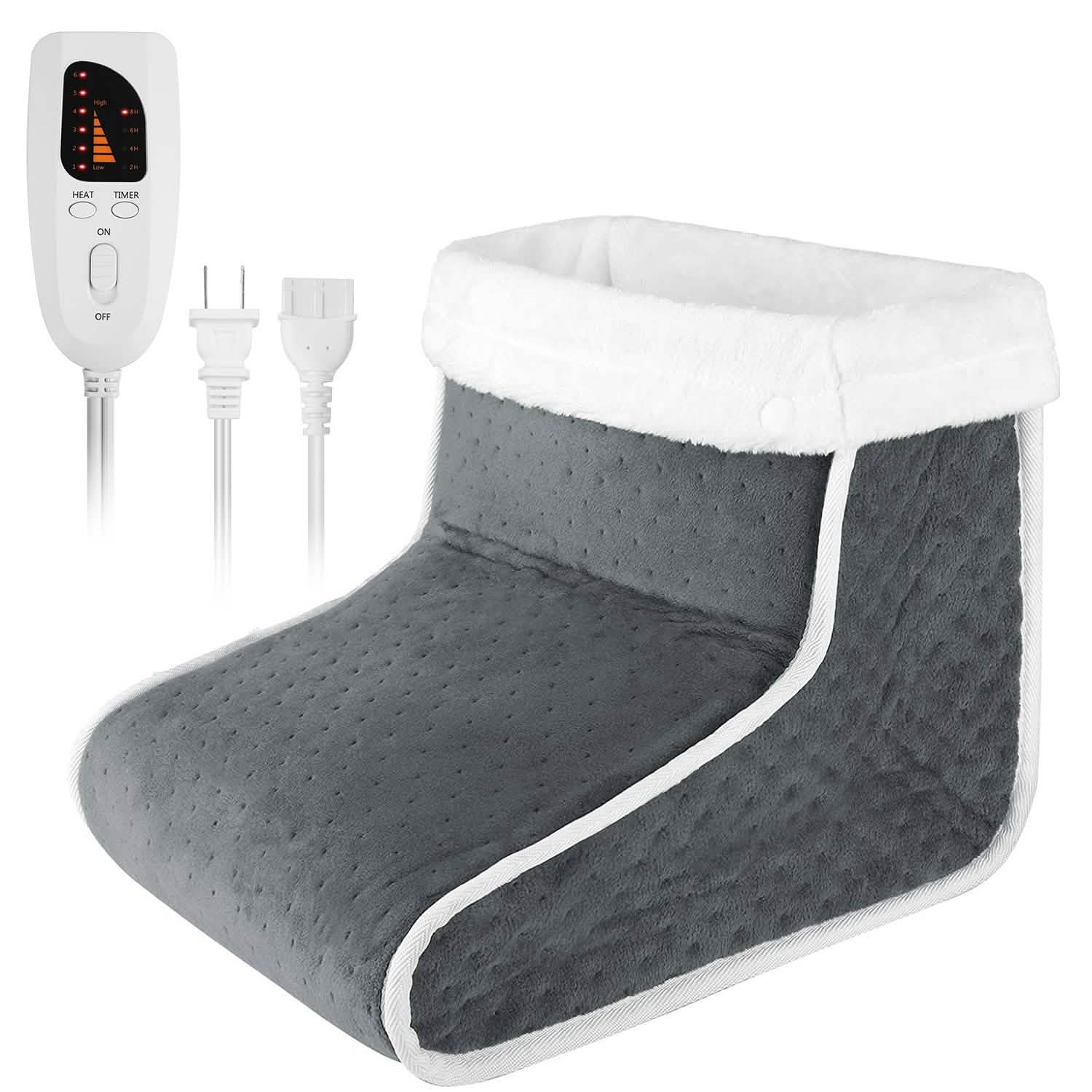 Electric Heated Foot Warmer with 6 Level Heating 4 Level Timing