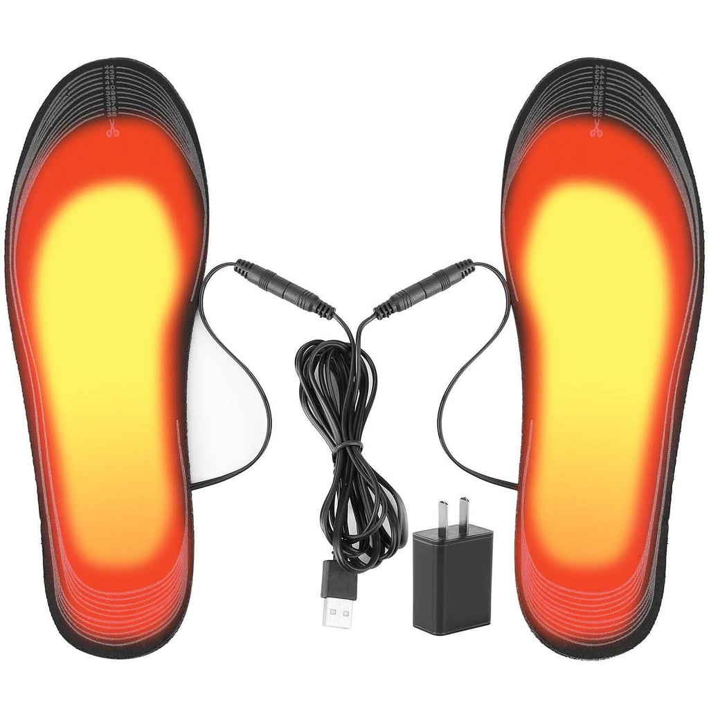Electric Heated Insoles USB Foot Warmer Pads