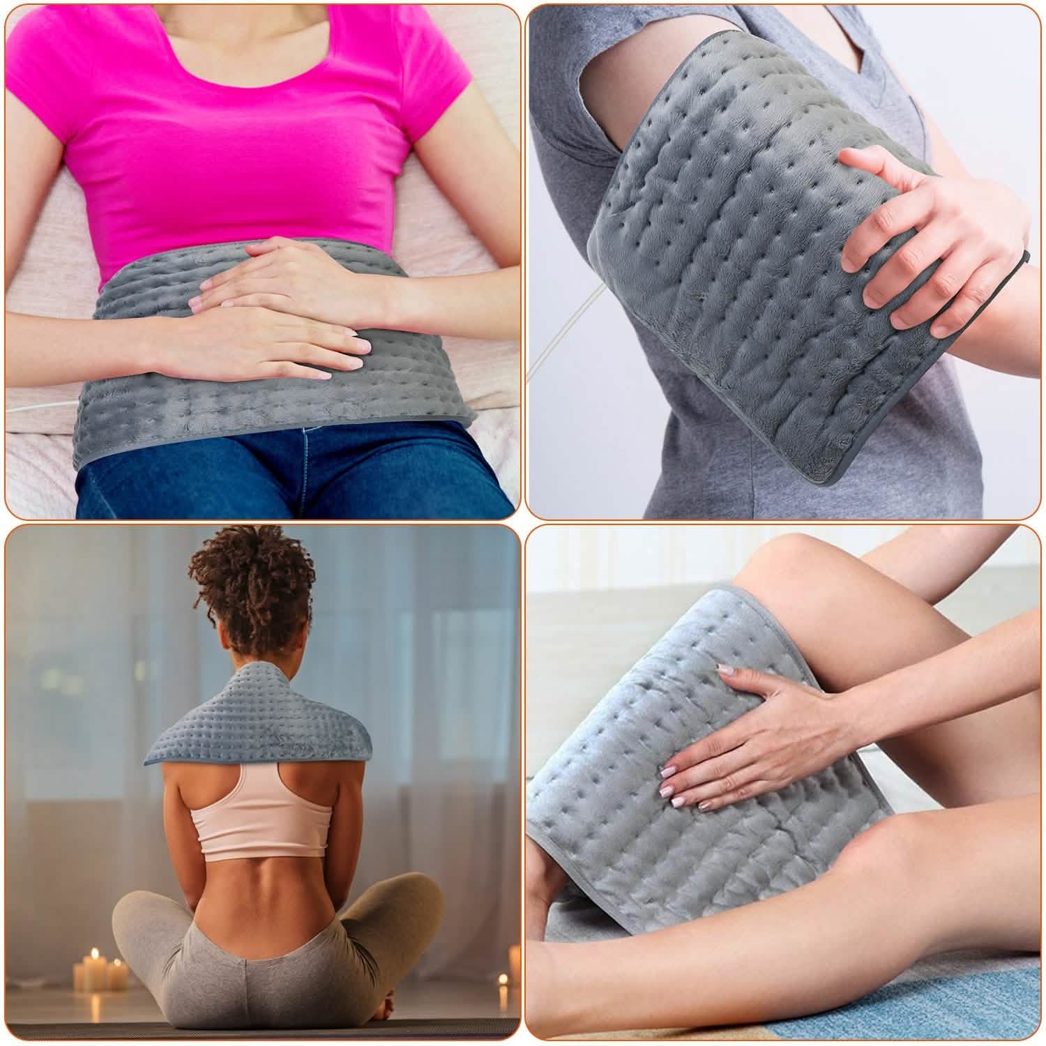 Electric Heating Pad with 9 Temperature Levels