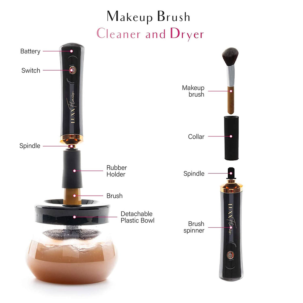 Electric Makeup Brush Cleaner and Dryer Machine