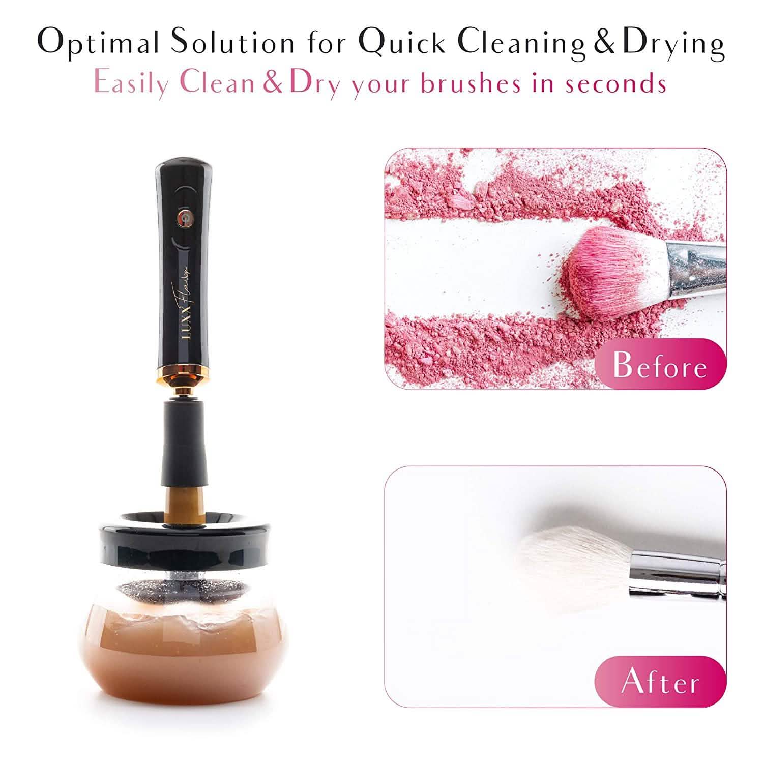 Electric Makeup Brush Cleaner and Dryer Machine
