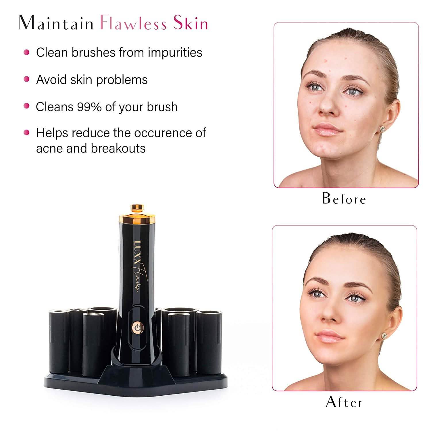 Electric Makeup Brush Cleaner and Dryer Machine