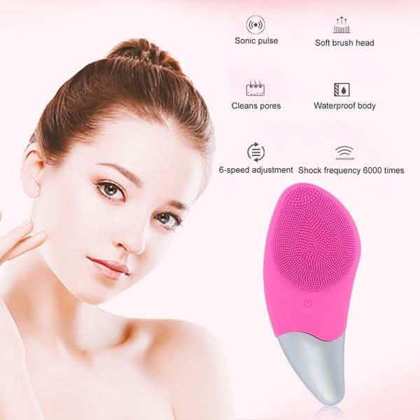 Electric Massage and Facial Cleaning Brush