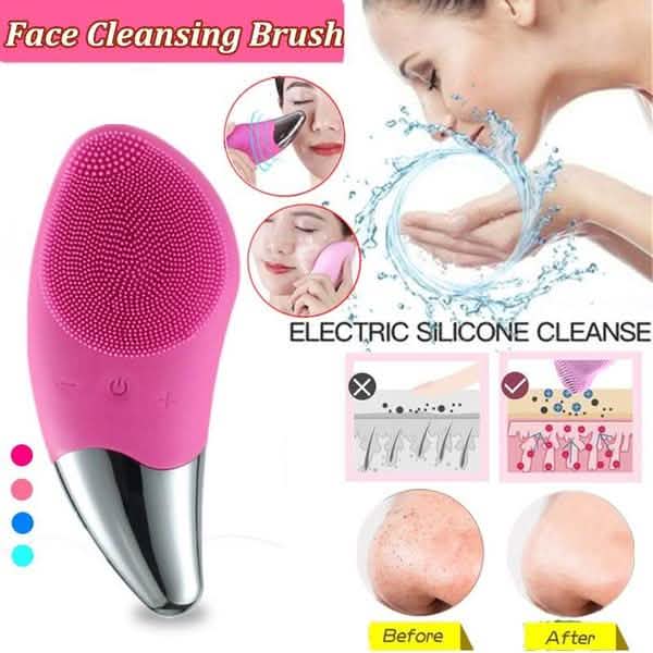 Electric Massage and Facial Cleaning Brush