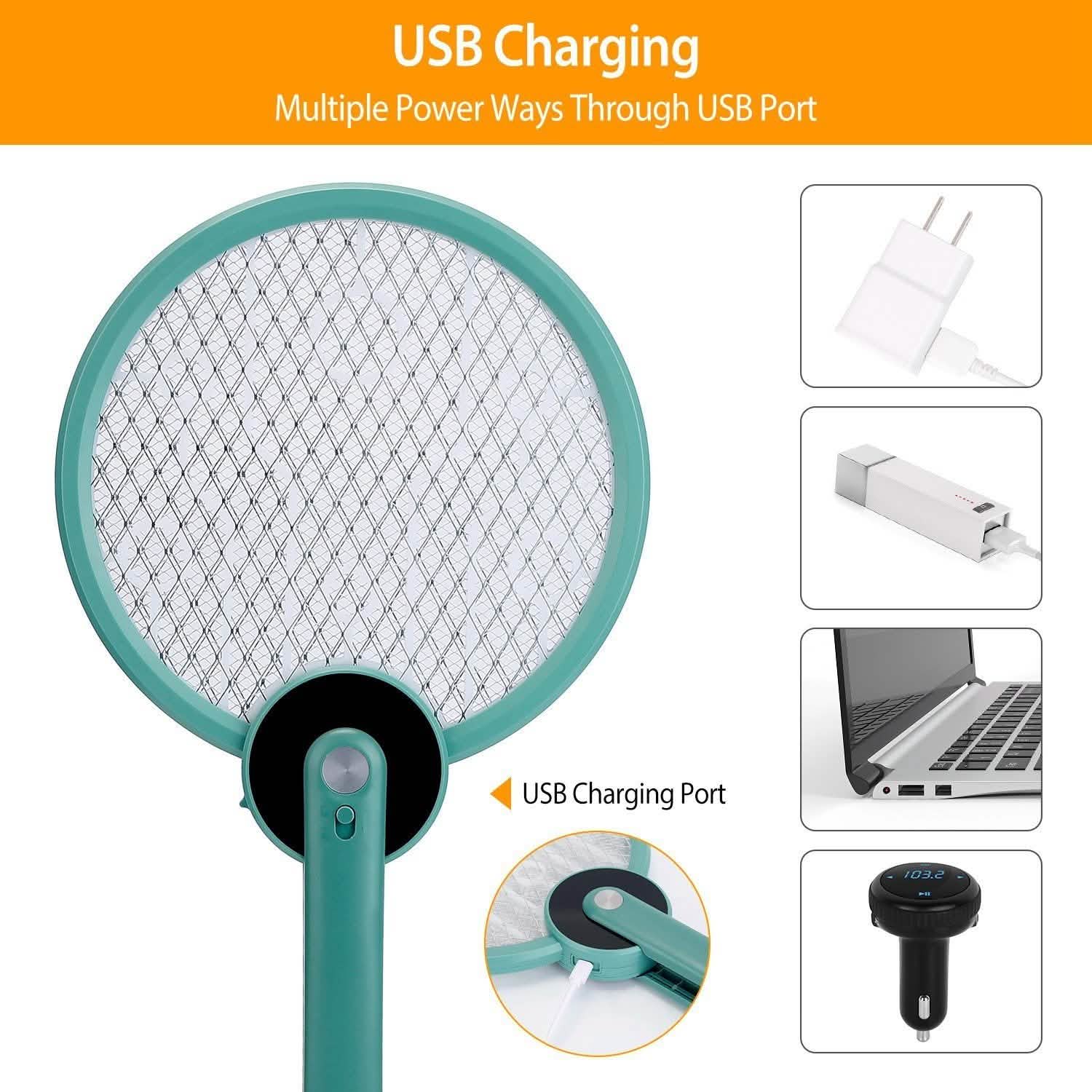 Electric Mosquito Swatter Bug Zapper