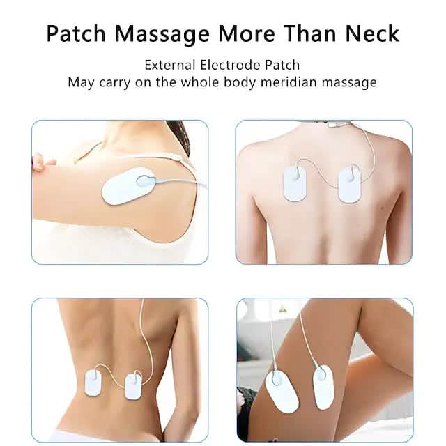 Electric Neck Massager and Pulse Back 6 Modes Power Control
