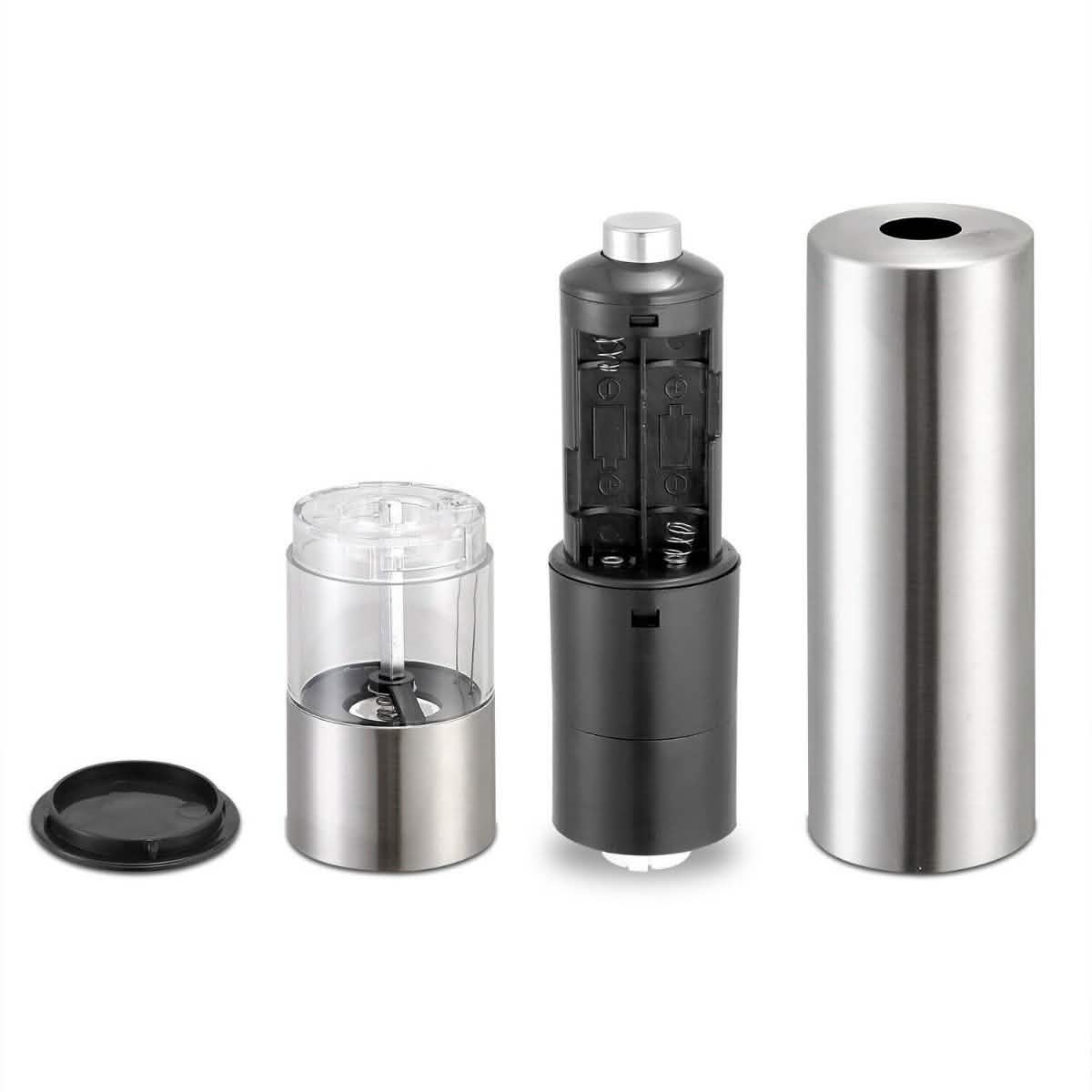 Electric Salt Pepper Grinder with Light Adjustable Coarseness