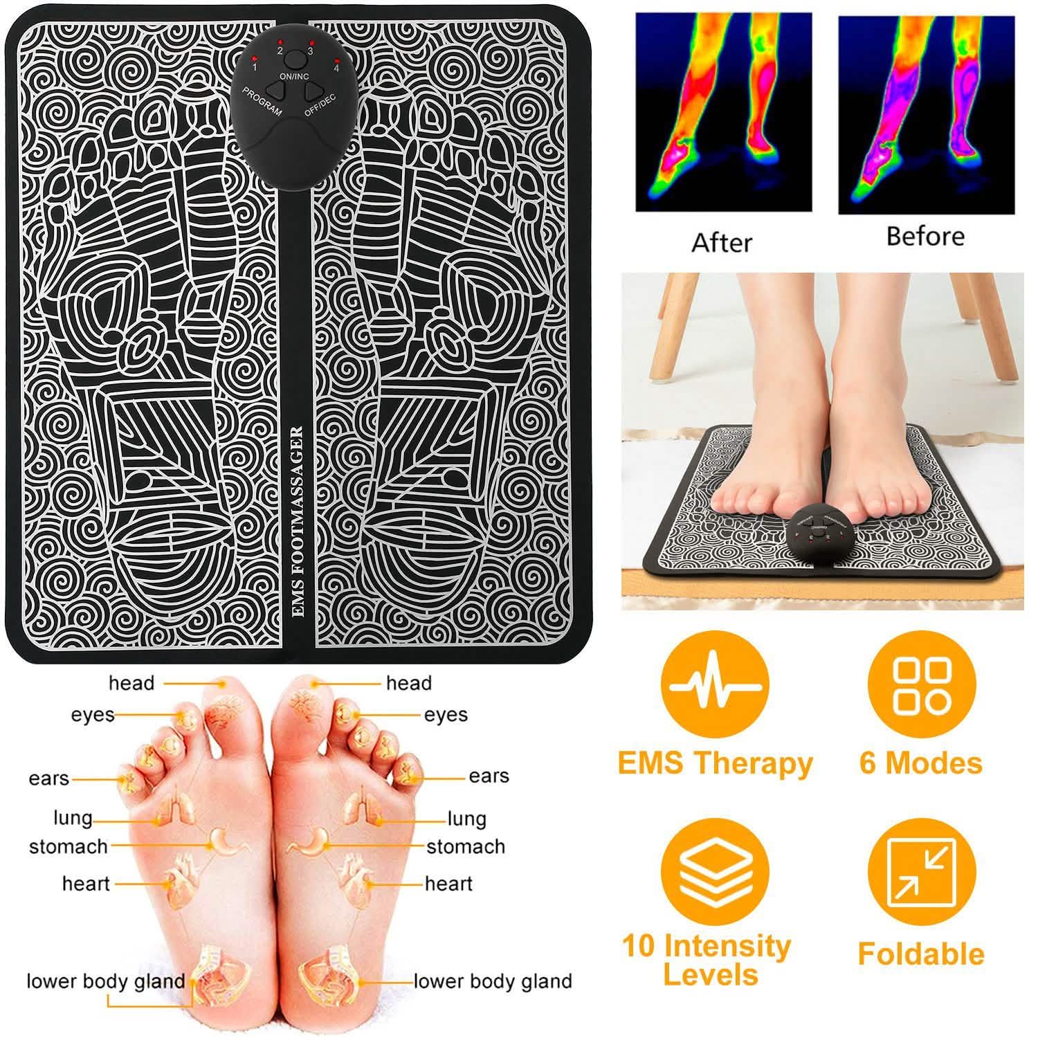 Electric Stimulator Massage Pad