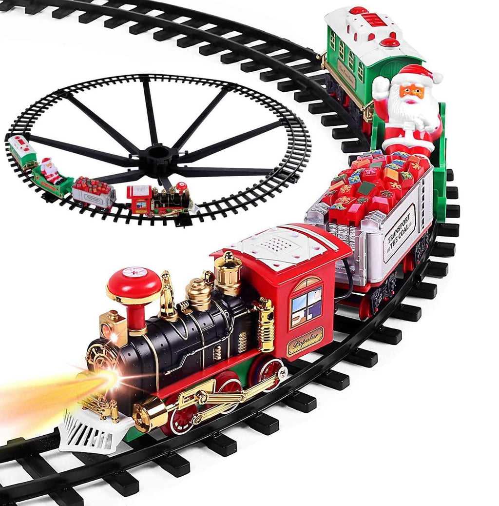 Electric Train Christmas Kid Toy Set