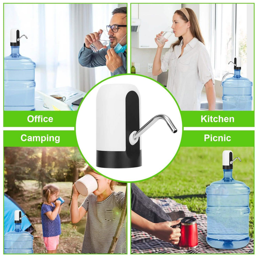 Electric Water Bottle Dispenser Rechargeable Automatic Drinking Water Bottle Pump