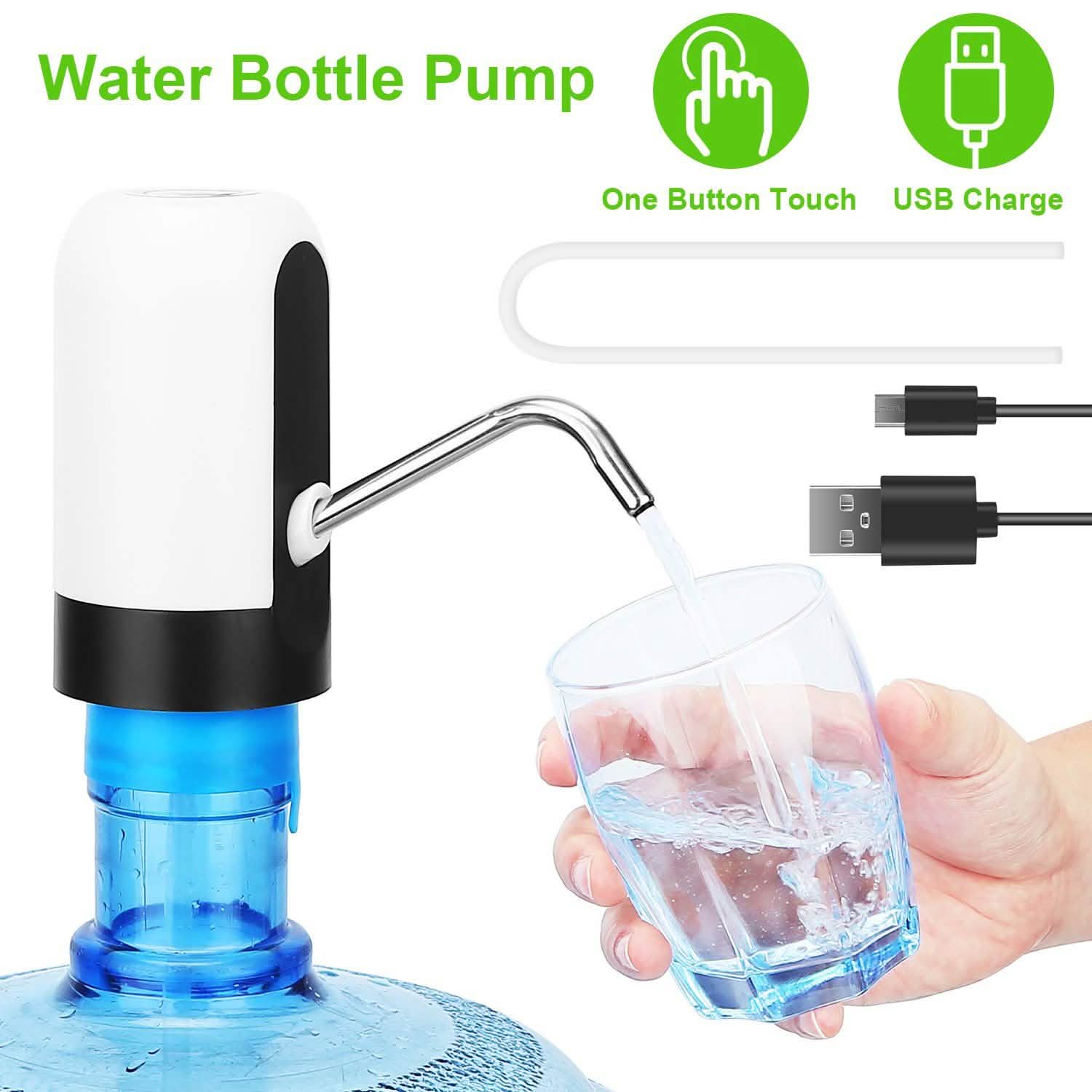 Electric Water Bottle Dispenser Rechargeable Automatic Drinking Water Bottle Pump