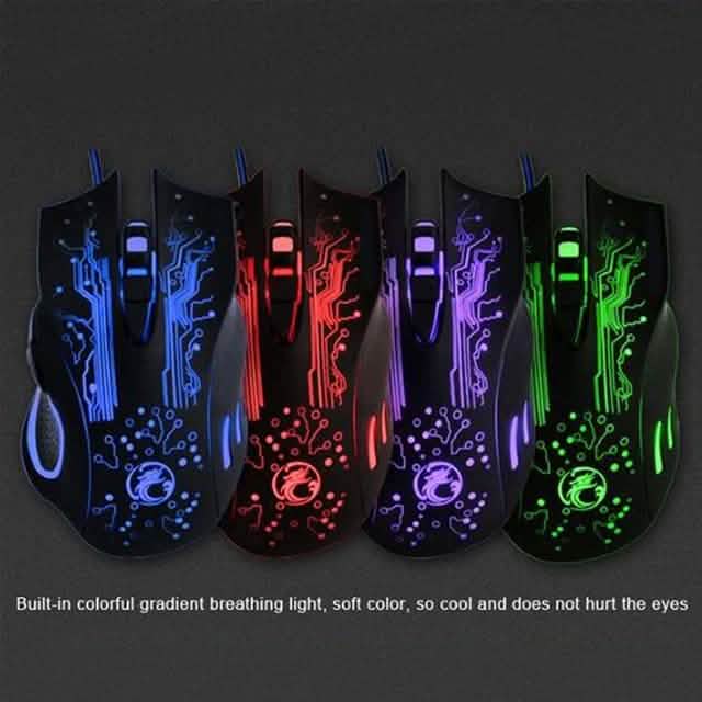 Electrified Gaming Keyboard and Mouse Set
