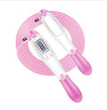 Electronic Cordless Skipping Rope Gym Fitness Skipping Smart Jump Rope With LCD Screen Counting Speed Women Jumprope For Fitness Workout Crossfit Adult Kids Adjustable Skipping Rope For Exercise