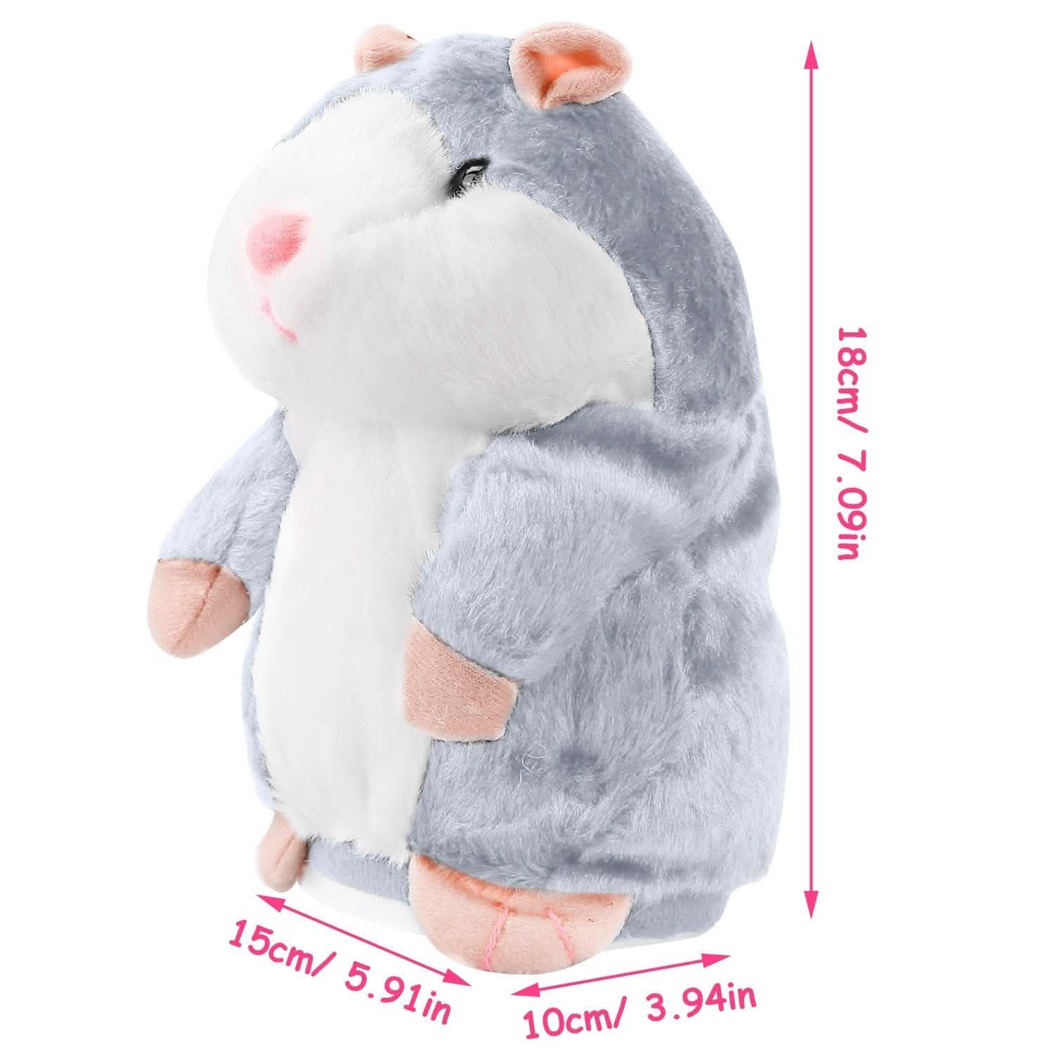 Electronic Talking Hamster Plush