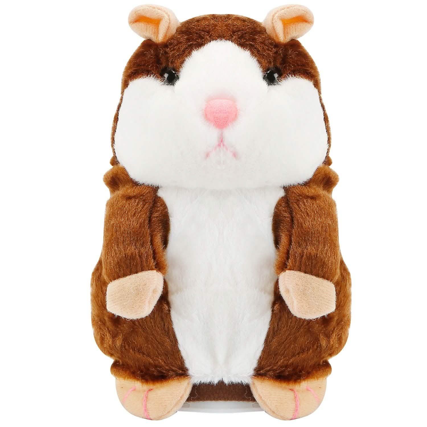 Electronic Talking Hamster Plush
