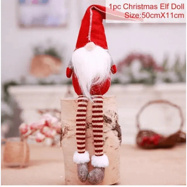 Elegance Christmas Faceless Doll Merry Christmas Decorations For Home Cristmas Ornament New Year Gift