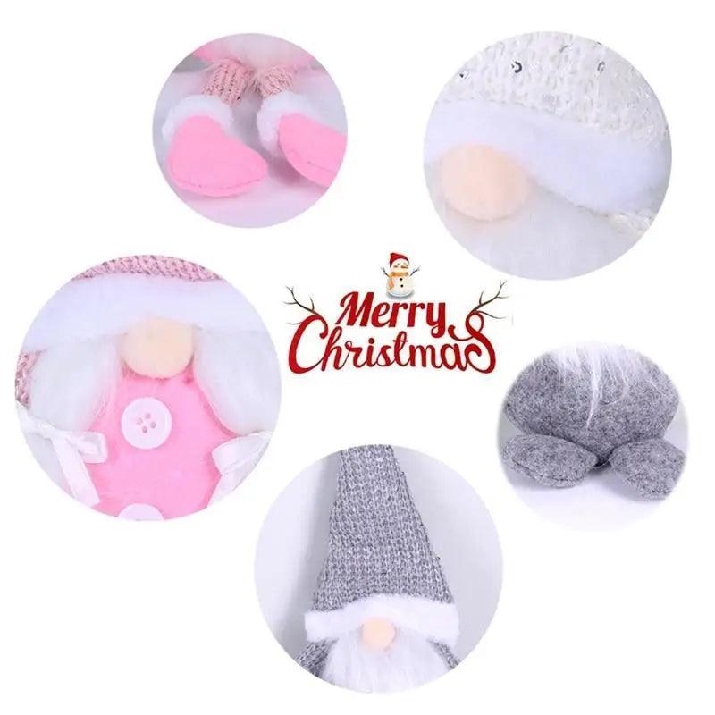 Elegance Christmas Faceless Doll Merry Christmas Decorations For Home Cristmas Ornament New Year Gift