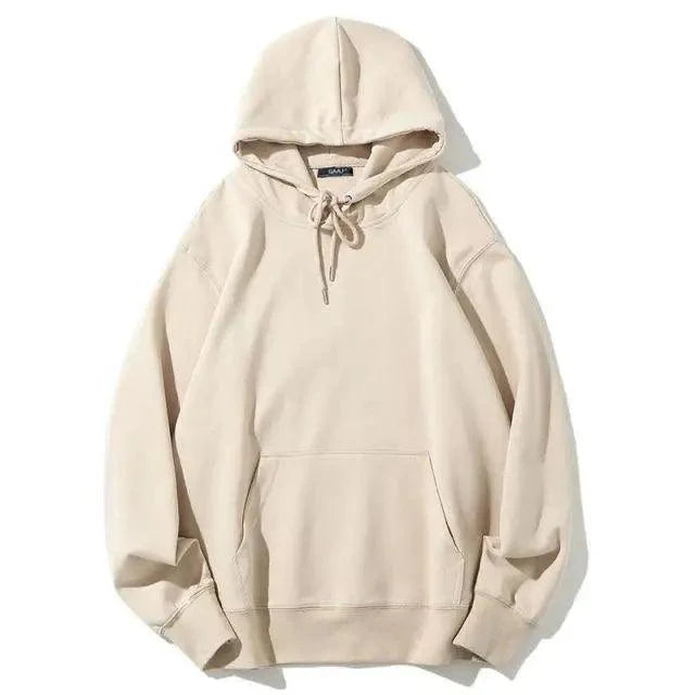 Elegant Hoodie Women High Quality Cotton Hoodies Sweatshirts Thick Fleece Winter Autumn Oversized Warm Hooded Sweatshirt Woman Men's Fleece Hoodies Hip Hop Solid Color Style Autumn Hooded Sweatshirts