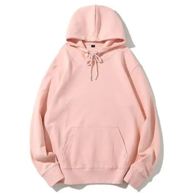 Elegant Hoodie Women High Quality Cotton Hoodies Sweatshirts Thick Fleece Winter Autumn Oversized Warm Hooded Sweatshirt Woman Men's Fleece Hoodies Hip Hop Solid Color Style Autumn Hooded Sweatshirts