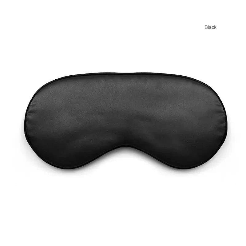 Elegant Soft Silk Eye Cover Sleeping Eye Mask Elastic Women Eye Patch Comfortable Super-Smooth Eye Mask For Sleep