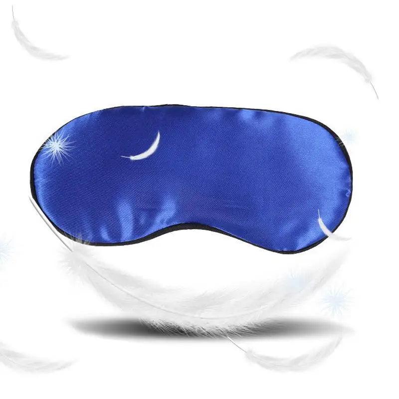 Elegant Soft Silk Eye Cover Sleeping Eye Mask Elastic Women Eye Patch Comfortable Super-Smooth Eye Mask For Sleep