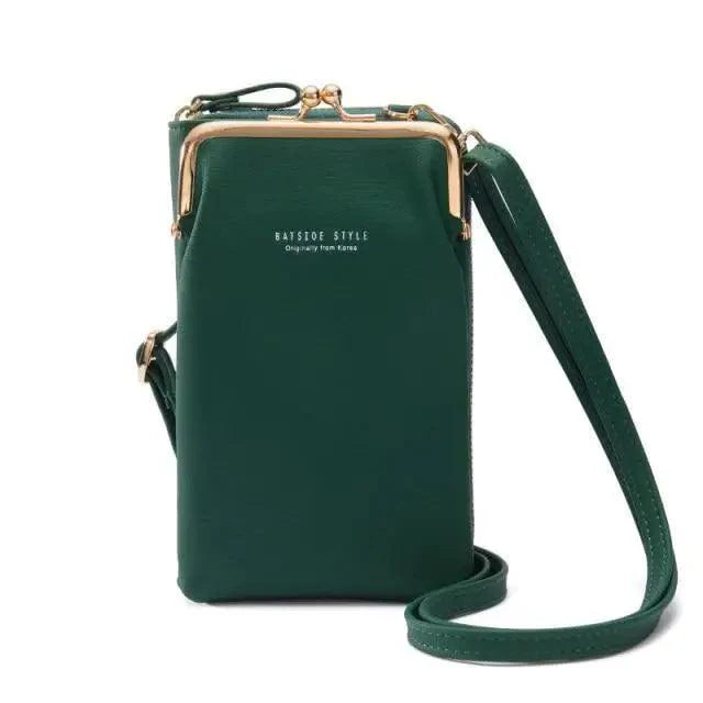Elegant Women Small Crossbody Bags With Large Capacity Designer PU Leather Shoulder Bags For Women Phone Purses