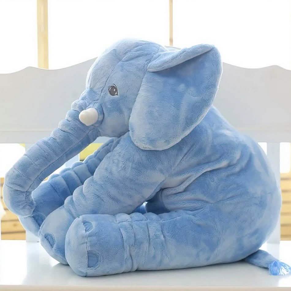Elephant Plush Pillow - Assorted Colors