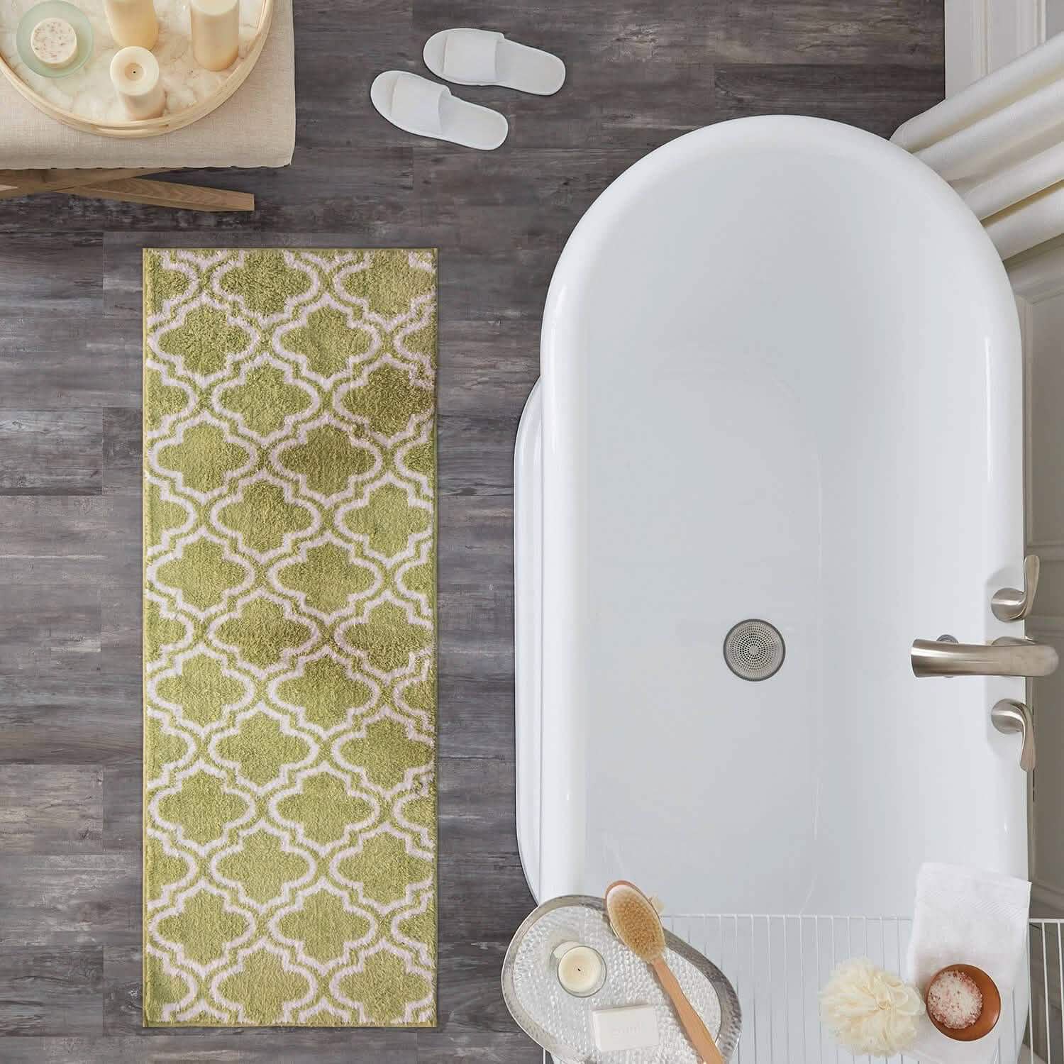 Elise Collection Diamond Design JQ Bathmat