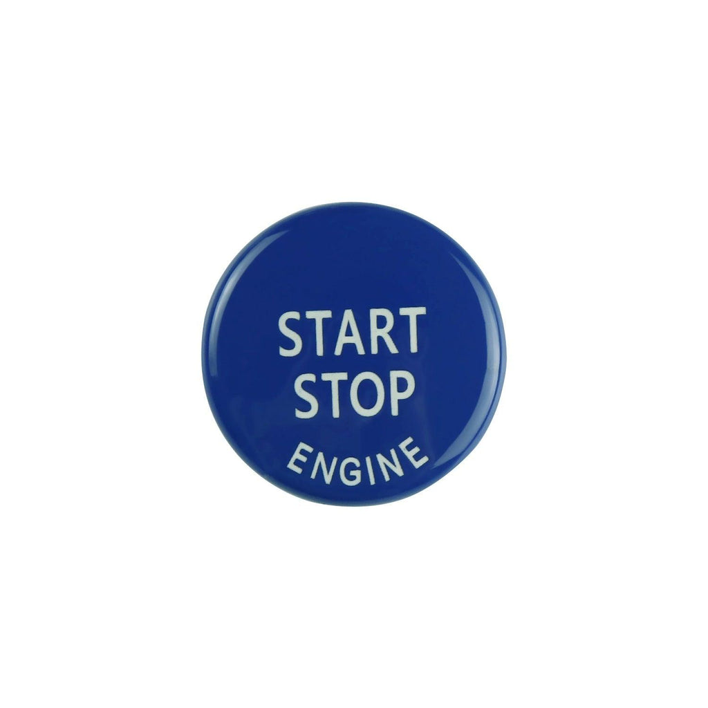Engine START STOP Sports Engine Start Stop Button Cover Keyless Go Ignition Sticker Start Stop Engine Button Switch Cover Button Accessories Key Decor for Car Replace Cover