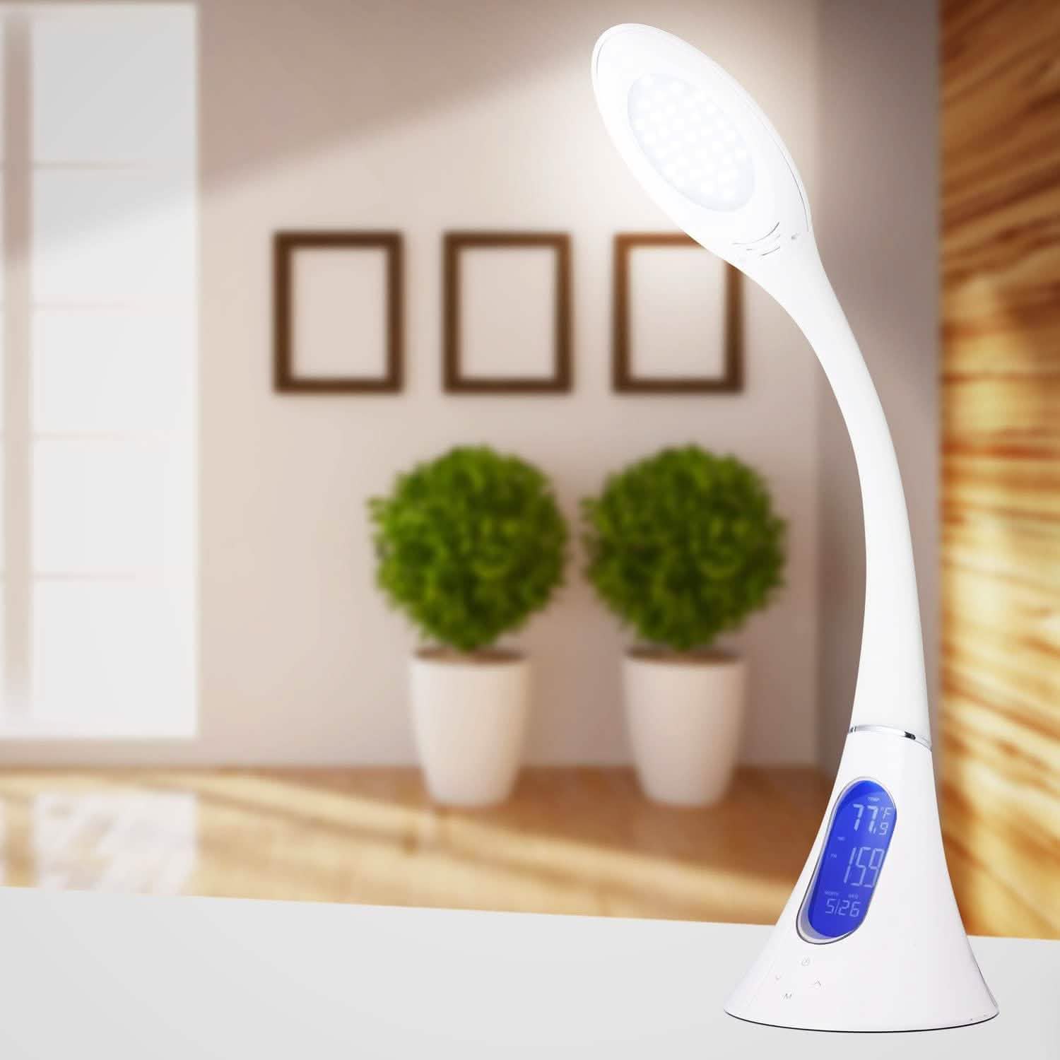EROS Flexible Gooseneck Dimmable LED Desk Lamp