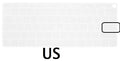 EU US English Keyboard Skin Keyboard Cover Silicon Waterproof Skin Film Protector Perfect Fit Silicone Skin Keyboard Covers For Laptops