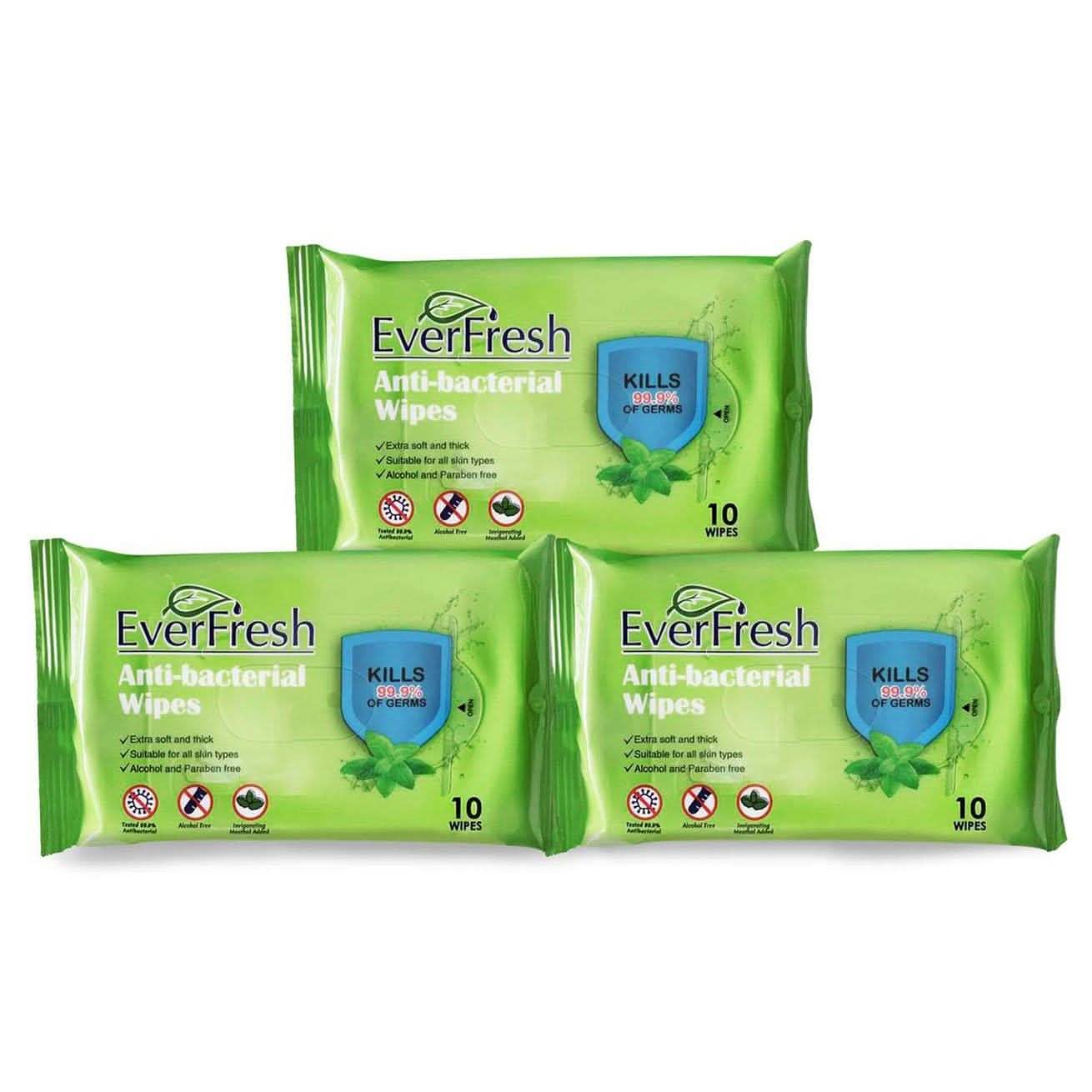 Everfresh Anti-Bacterial Wipes