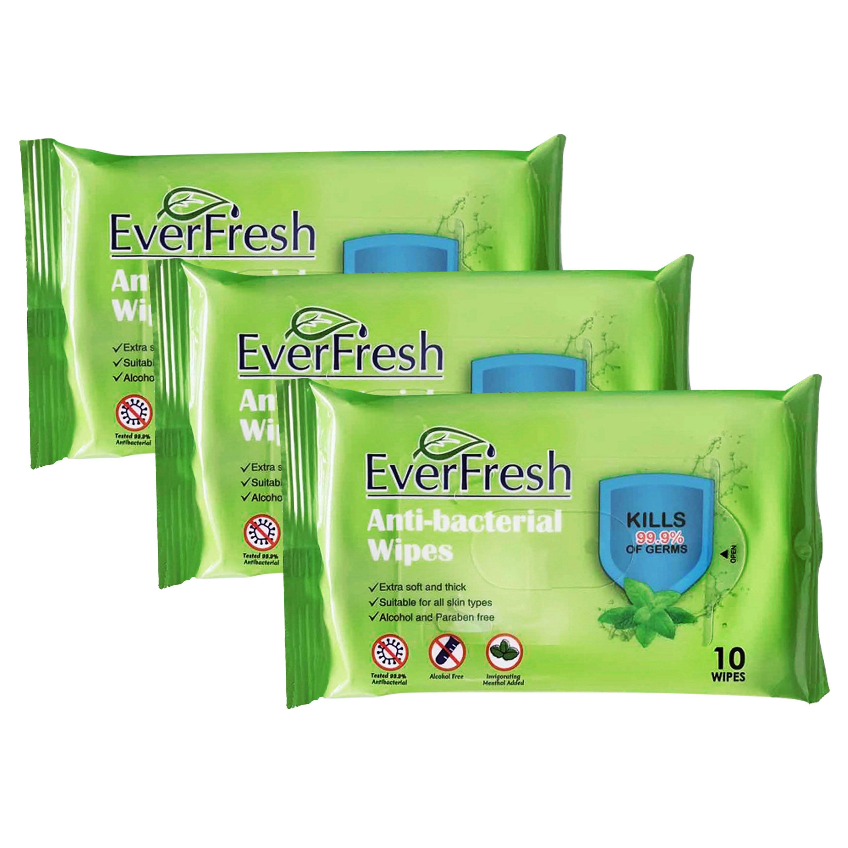 Everfresh Anti-Bacterial Wipes