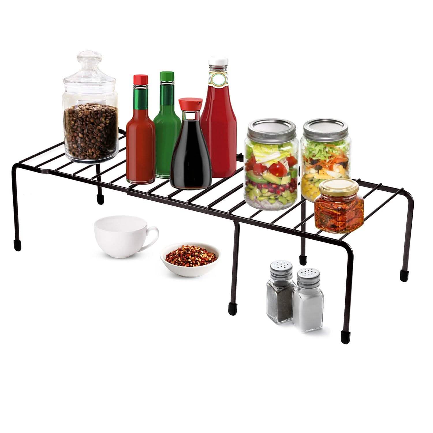 Expandable Kitchen Counter Metal Cabinet