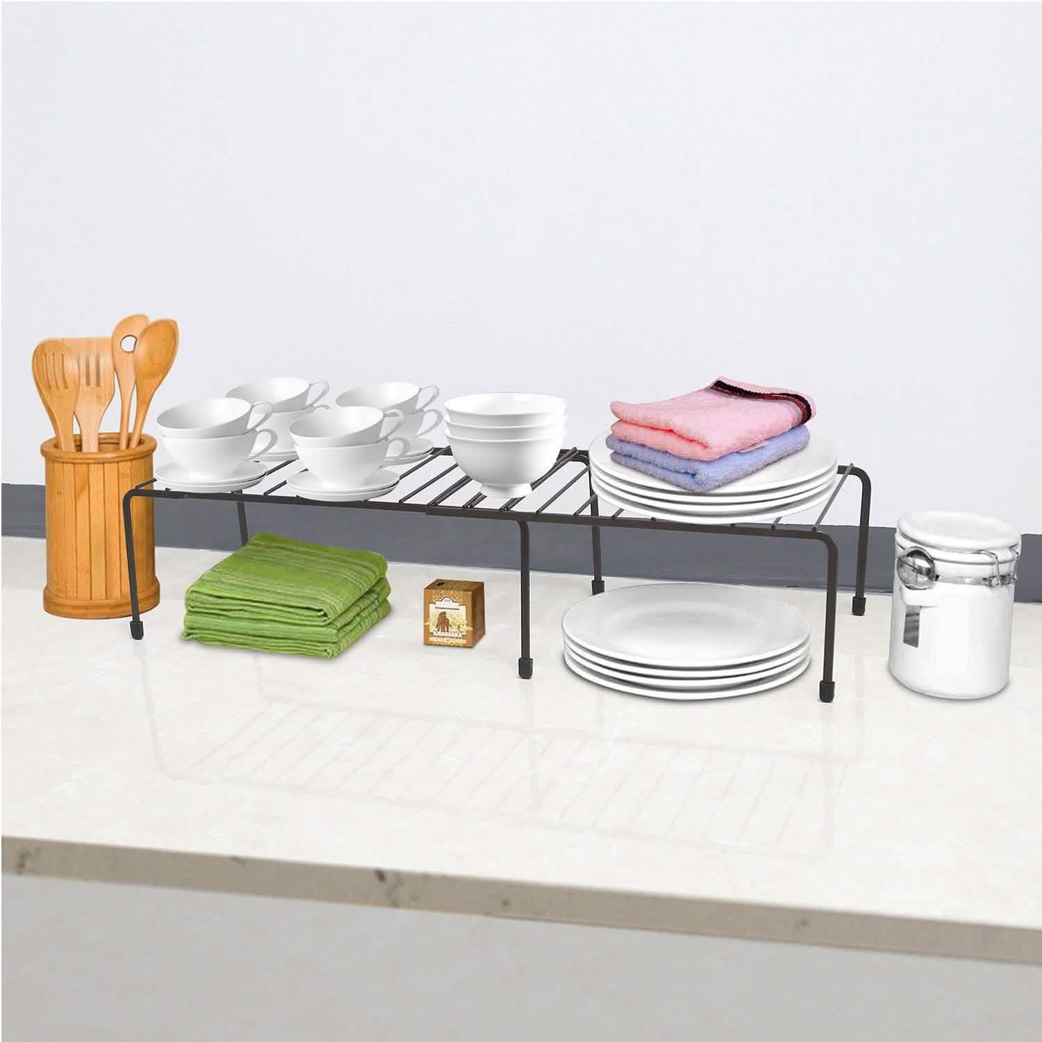 Expandable Kitchen Counter Metal Cabinet